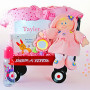 All Girl Personalized Baby Wagon