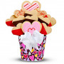 Valentine's Day Gourmet Cookie Bouquet
