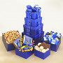 Kosher Blue Tower of Delicious Treats