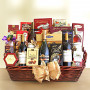 VIP Wine, Godiva & Ghirardelli Gourmet Gift Basket