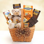 Ghirardelli Caramel Bear Chocolate Gift Basket