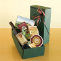 Fine Red Wine & Tasty Treats Gift Basket 
