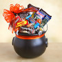 Halloween Cauldron of Chocolate Treats