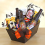 Black Jack Beer and Nuts for a Halloween Party Gift Box