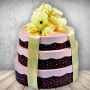 Chocolate, Chocolate and More Chocolate Gift Tower With Plush Bunny