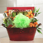 Into the Wilderness Exotic Spa Gift Basket