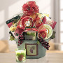 Cheese & Crackers Gift Basket of Italy