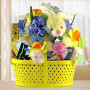 Cheerful Easter Gift Basket of Sweets for Kids