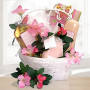 Total Relaxation Spa Gift Basket of Sweet Treats for Lady