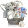 Baby Boy's First Meal Elephant Gift Tin