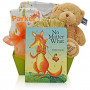 The Sweetest Fox and Their First Teddy Baby Gift Basket