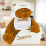 Gund Bear Cutie Collectible Set- Personalized- Brown
