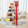 Fairy Tale Holiday Gift Tower of Sweet Snacks