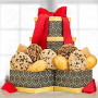 Double Delight Tower with One Dozen Cookies