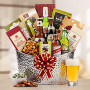 Classic Beer Collection & Gourmet Snack Gift Basket