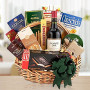 Wine Gourmet Gift Basket