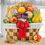 Fresh Fruit & Cookies Basket