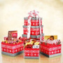 Godiva Chocolate & Christmas Treats Gift Tower