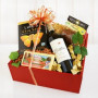 Delicious Organic Wine and Snacks Gift Box