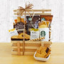 Starbucks Rural Style Coffee Gift Crate with Treats