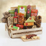 Meat, Cheese & Nuts Gourmet Gift Crate