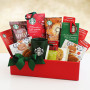 Christmas with Starbucks Gift Basket of Treats