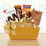 Godiva, Lindt & Ghirardelli Christmas Gift Basket 