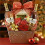 Christmas Style Riesling & Pinot Grigio Duo Gift Basket