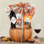 Cabernet Wine with Ghirardelli and More Fall Collection Basket