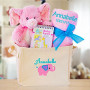 Welcome to the World Baby Girl Gift Tote